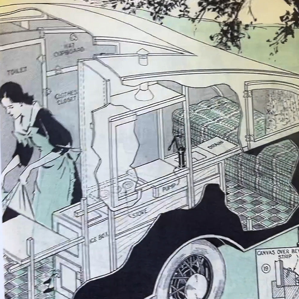 Vintage DIY Camper Plans – 16-Foot 'Family Trailer'