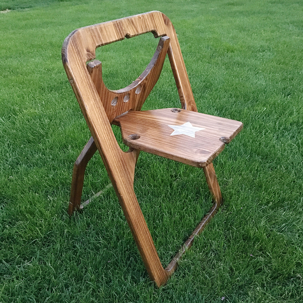 Flat-Folding Chair Woodworking Template (Digital Download)
