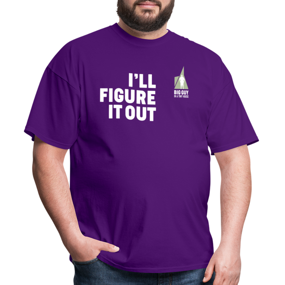 Classic T-Shirt - I'll Figure It Out - purple