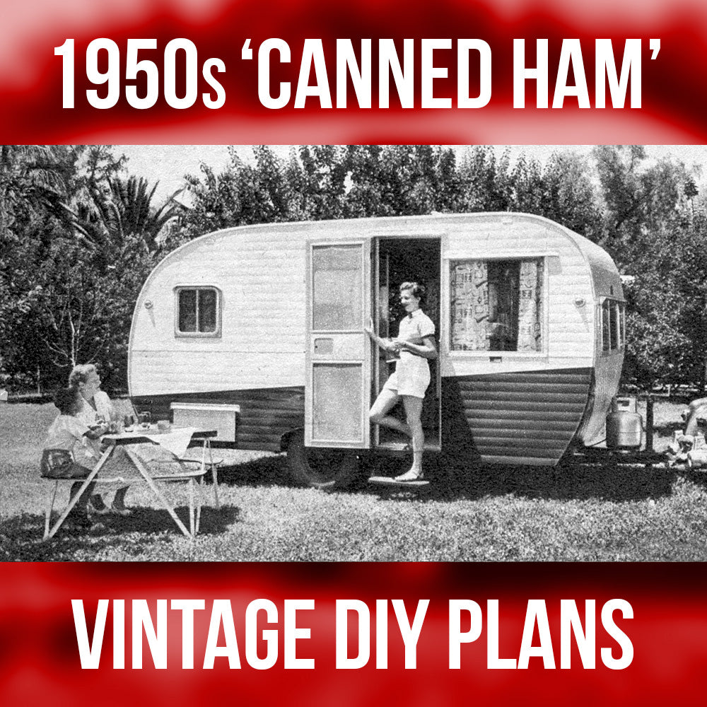 Vintage Trailer Builder Bundle – Collection of Classic DIY Camper & Travel Trailer Plans