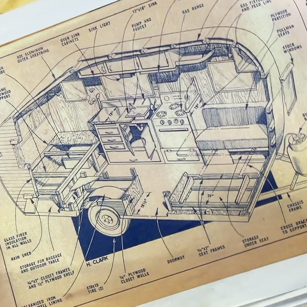 Vintage DIY Camper Plans – 15-Foot 'Canned Ham' Travel Trailer