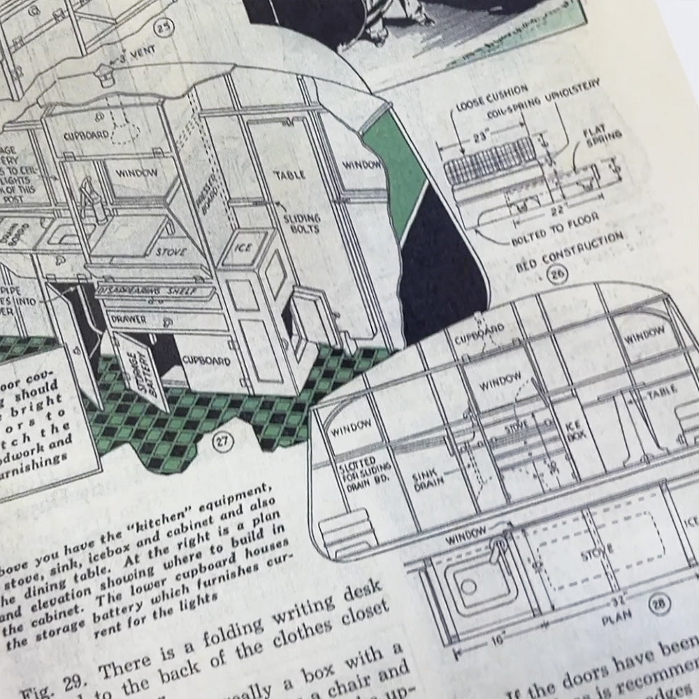 Vintage DIY Camper Plans – 16-Foot 'Family Trailer'