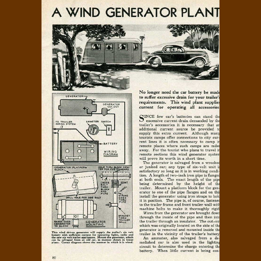‘How to Build Trailers’ (1937) – Vintage 128-Page Guide to DIY Camper, Boat & Utility Trailers (PDF)