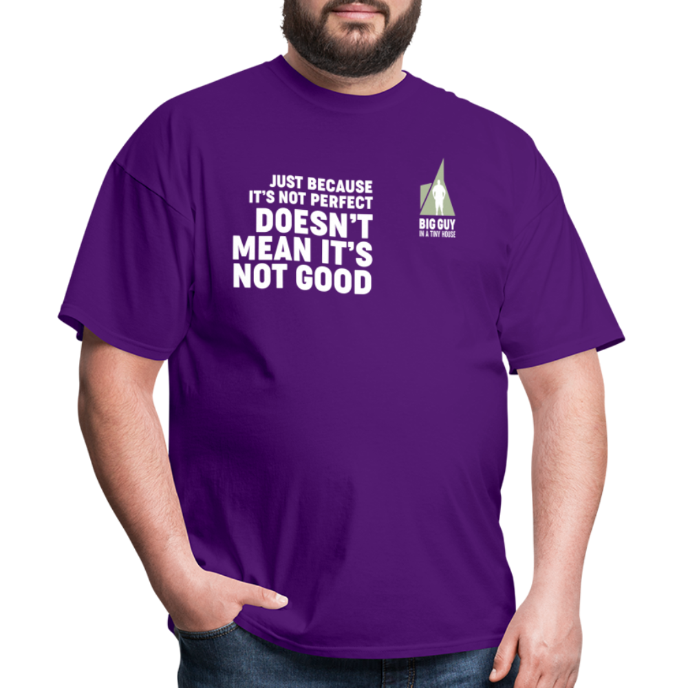 Just Because It's Not Perfect… - Classic T-Shirt - purple
