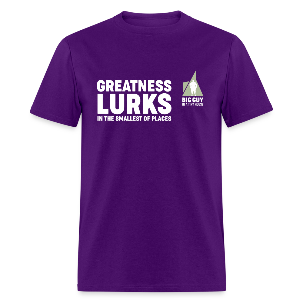 Greatness Lurks - Classic T-Shirt - purple