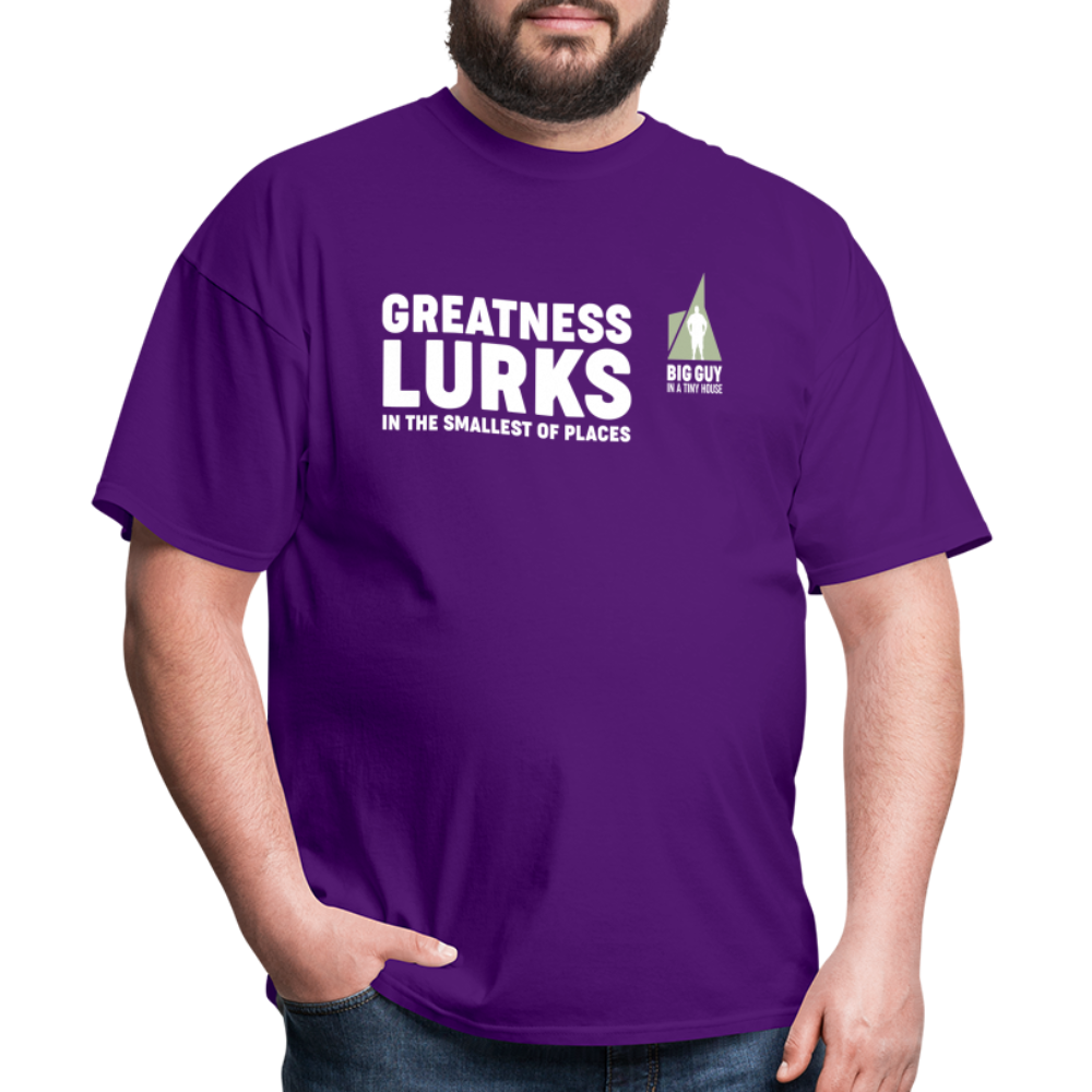 Greatness Lurks - Classic T-Shirt - purple