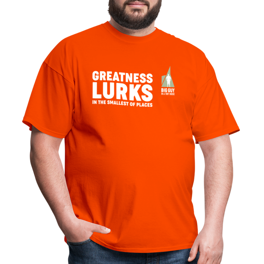 Greatness Lurks - Classic T-Shirt - orange