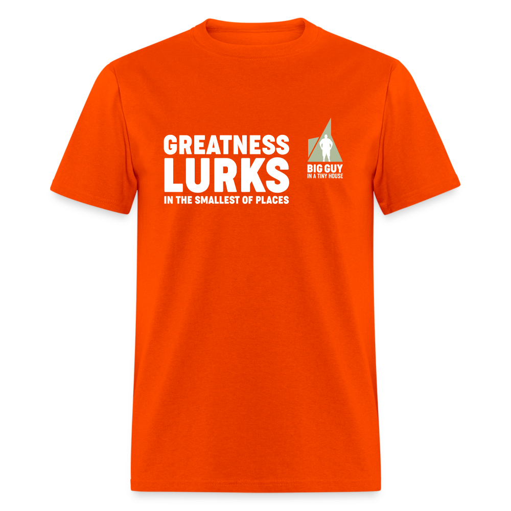 Greatness Lurks - Classic T-Shirt - orange